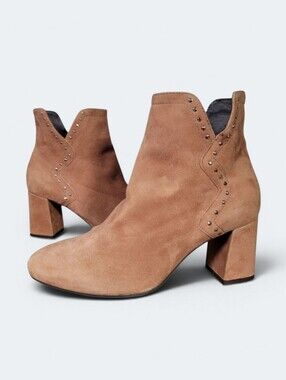 NEW Igi and Co Evolution Brown Studded Ankle Boots Size 37